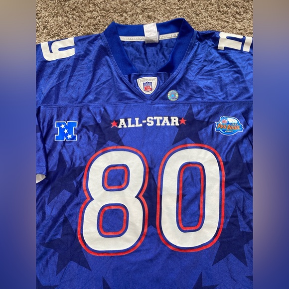 Reebok NFL Pro-bowl Jeremy Shockey New York Giants Authentic Jersey Size LARGE - Picture 2 of 12